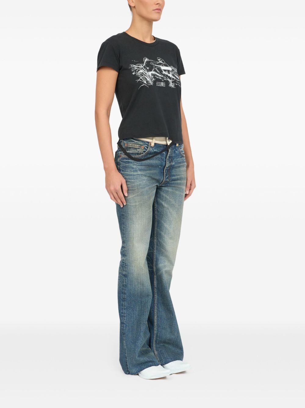 graphic-print T-shirt - 3