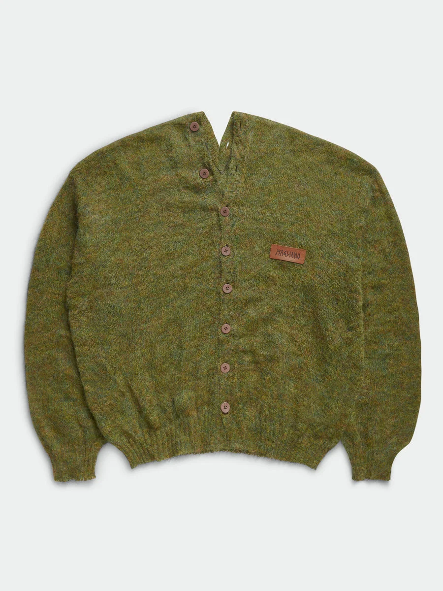 Drew Barrymore Cardigan Green - Magliano - 1