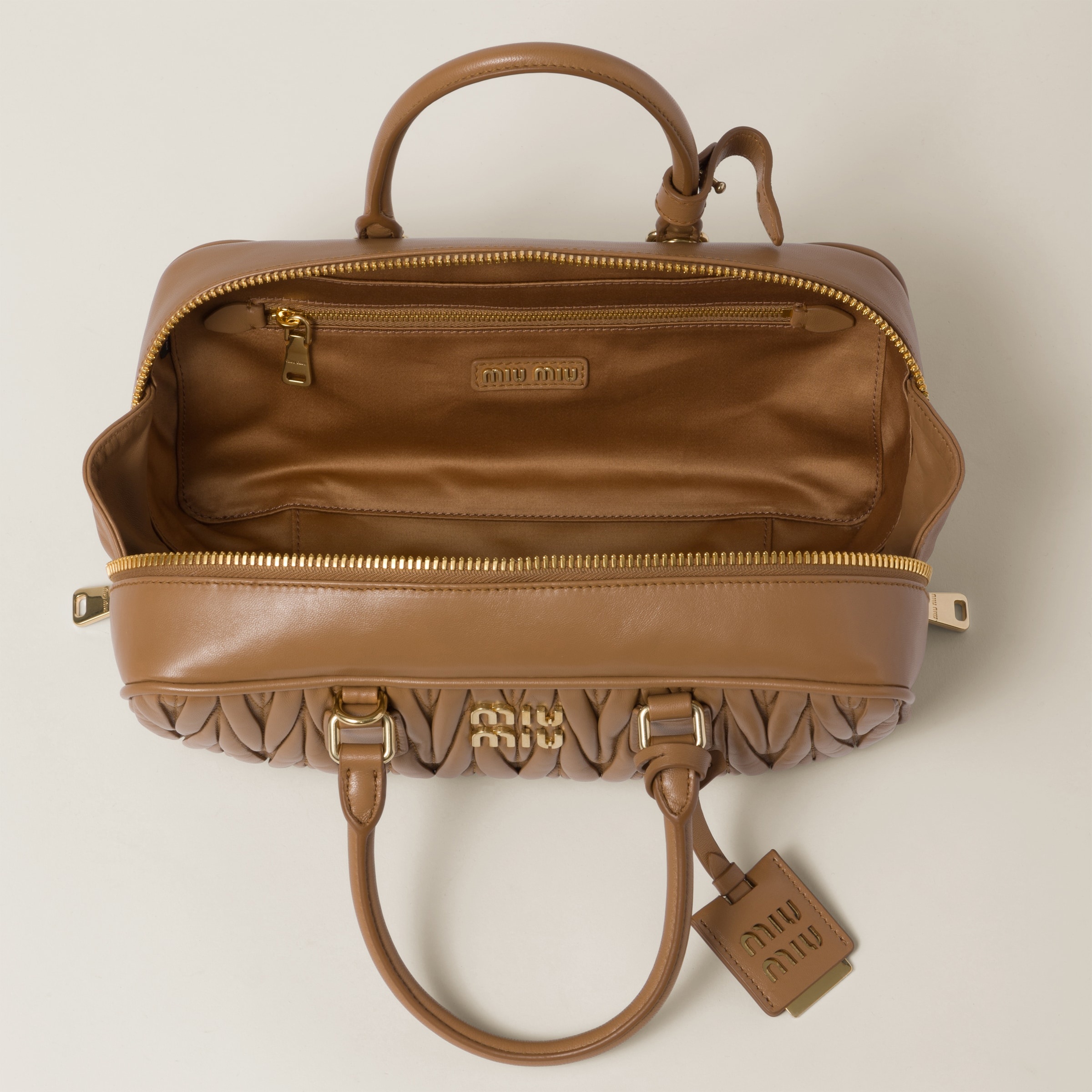 Arcadie matelassé nappa leather bag - 6