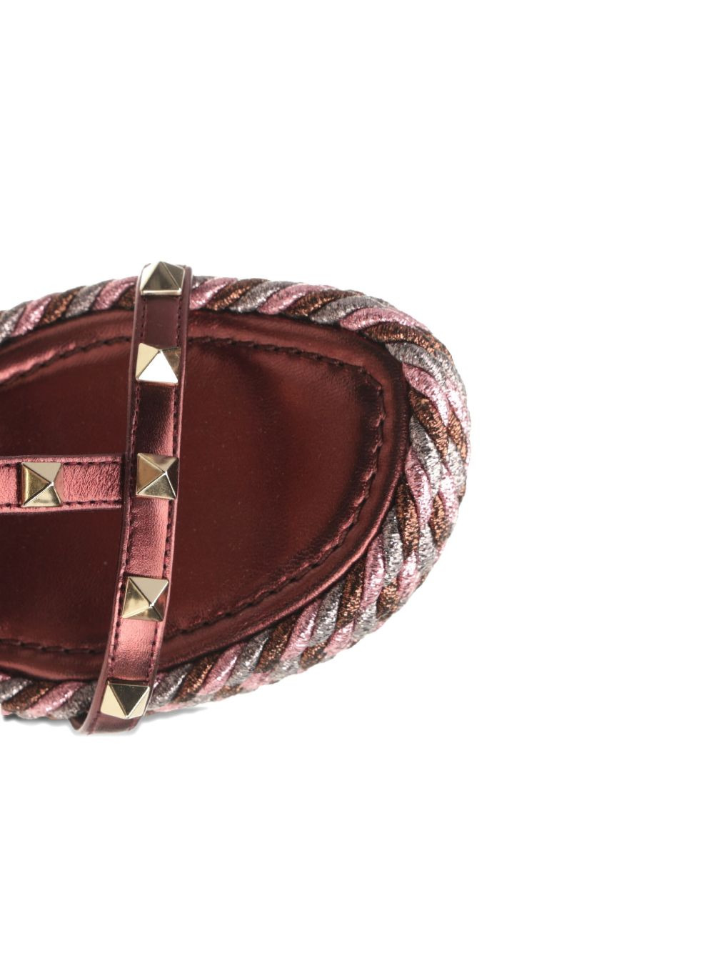 95mm studded wedge sandals - 4