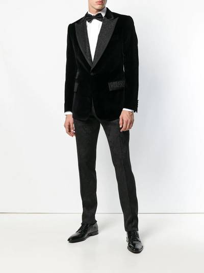 Dolce & Gabbana formal embroidered blazer outlook