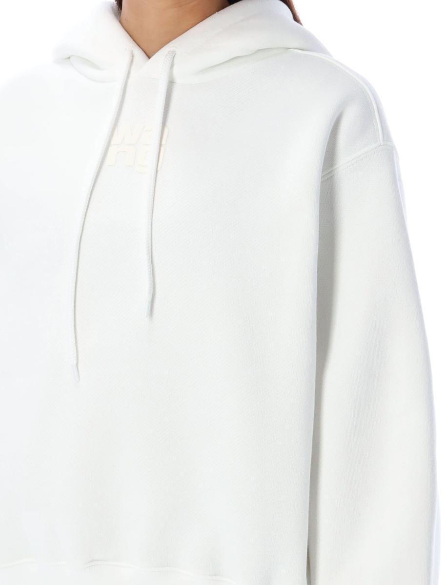 T BY ALEXANDER WANG PUFF LOGO HOODIE - 3