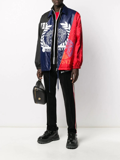 VERSACE Compilation logo panelled jacket outlook