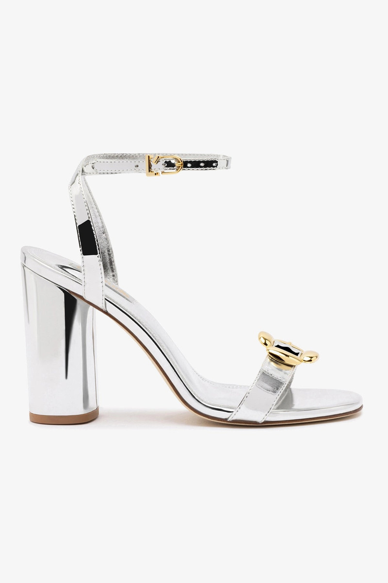 Maizie Sandal In Silver Specchio 1