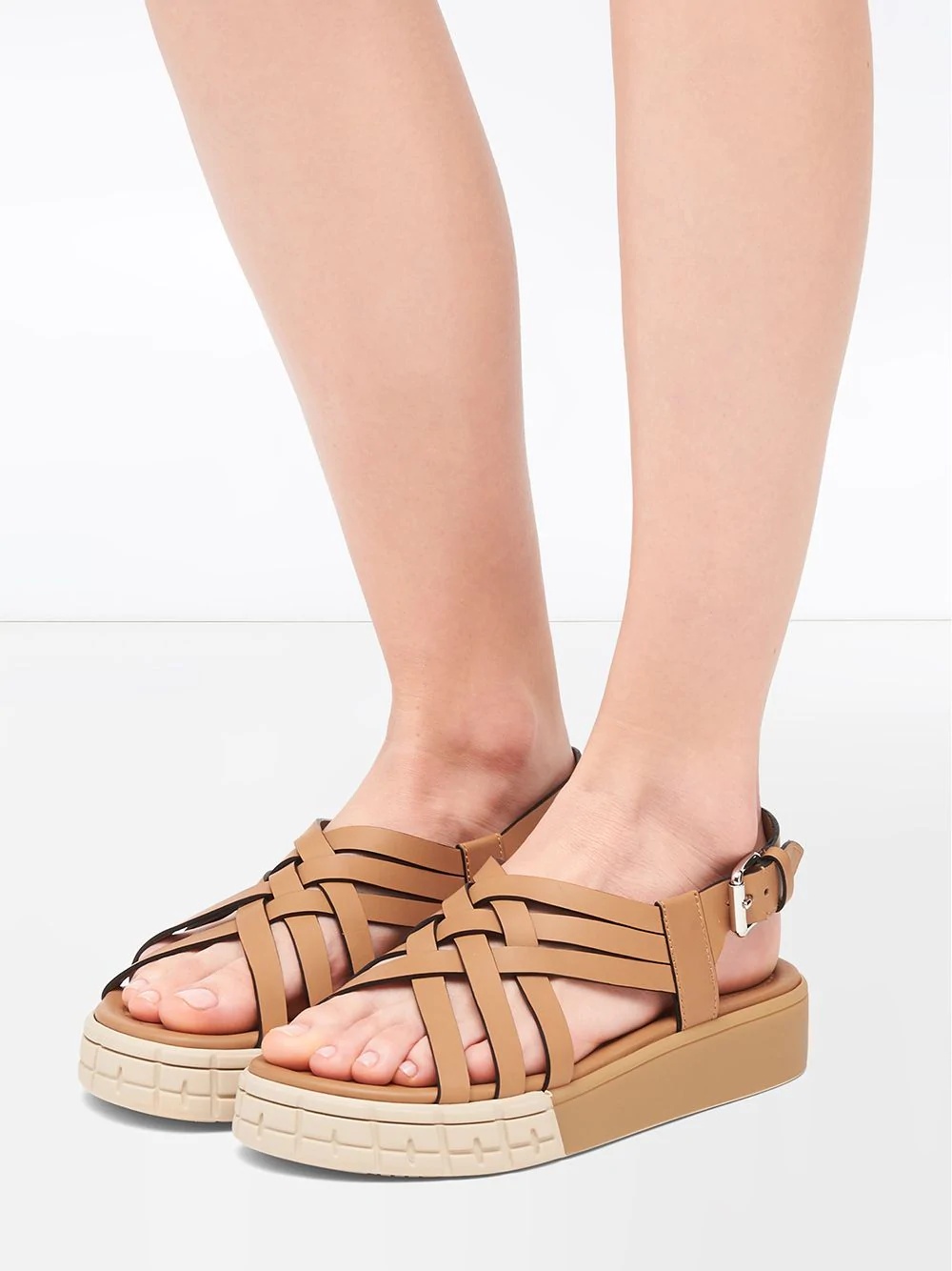 strappy 30 flatform sandals - 5