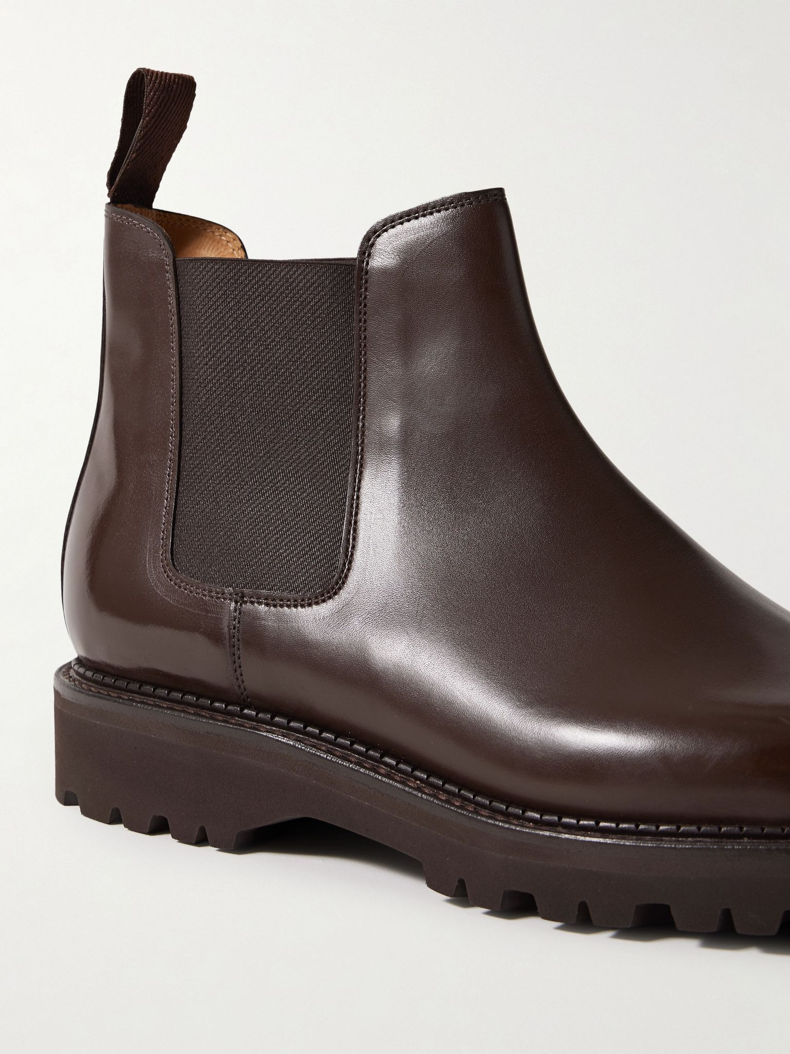 Lawry New Standard Leather Chelsea Boots Dark brown - 6