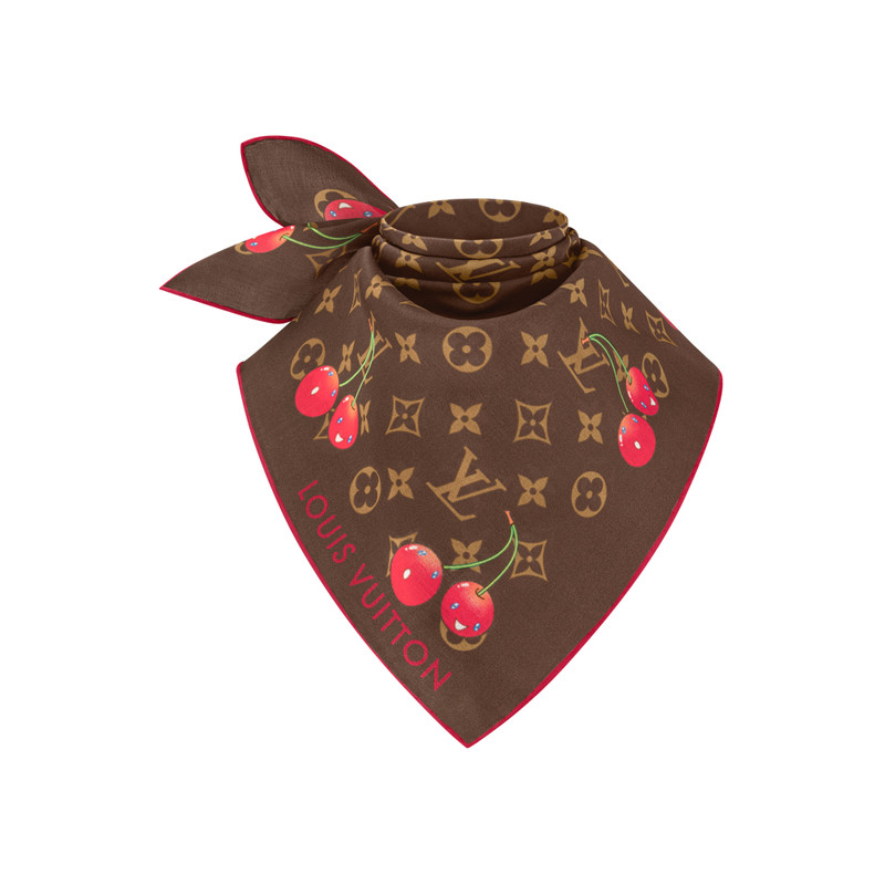 Louis Vuitton LV x TM Monogram Cerise Square 55 outlook