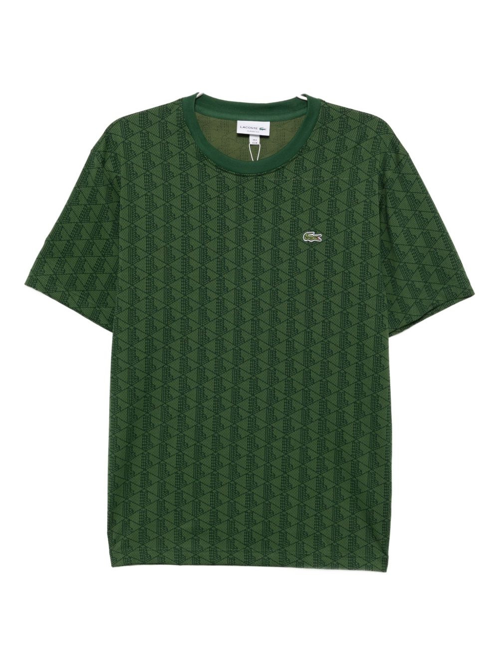 logo-embroidered T-shirt - 1