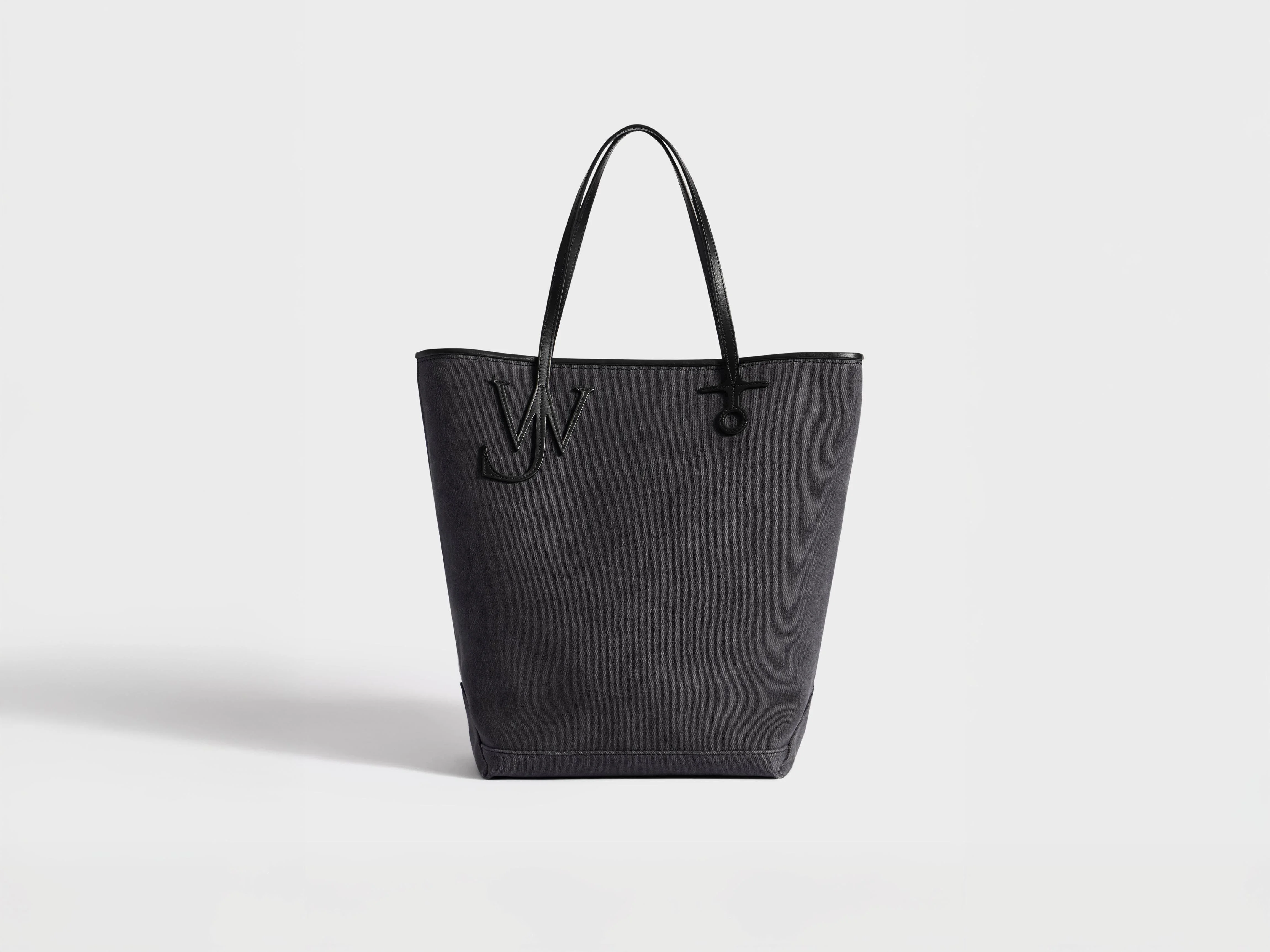 LARGE ANCHOR CANVAS TOTE IN NAVY - 1