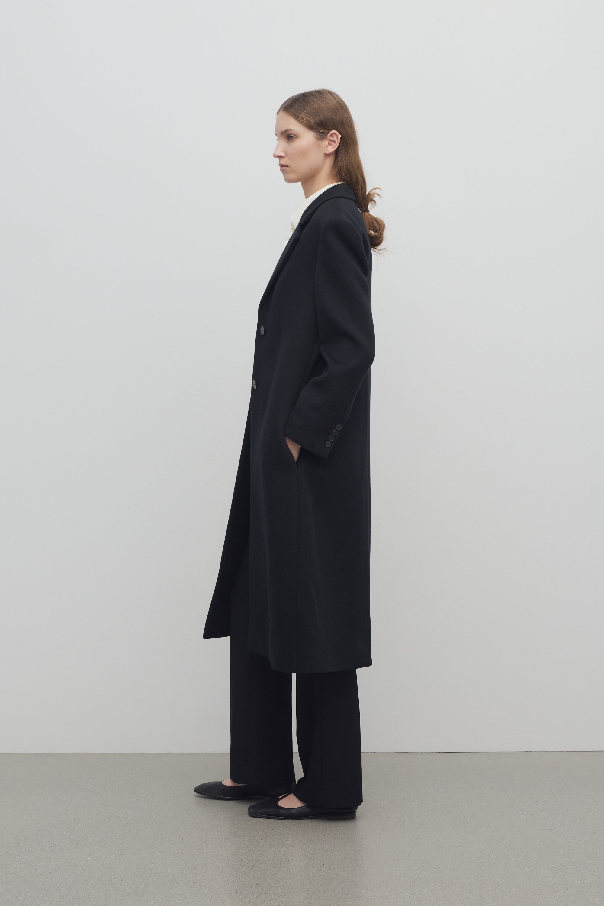 Elsinore Coat in Cashmere - 4