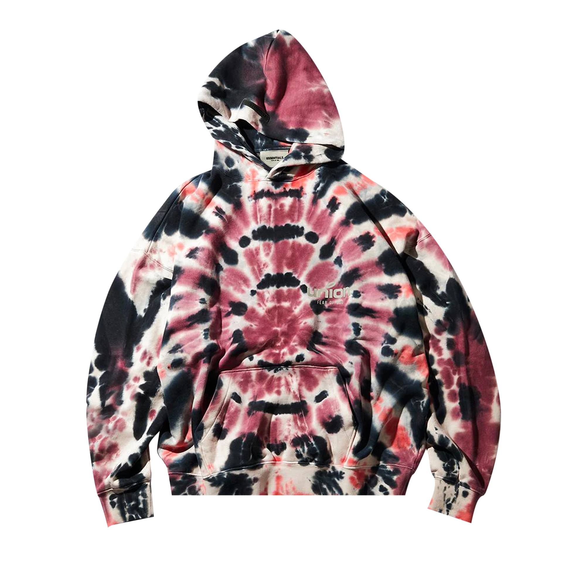 Fear of God Essentials x Union Vintage Hoodie 'Tie Dye' - 1