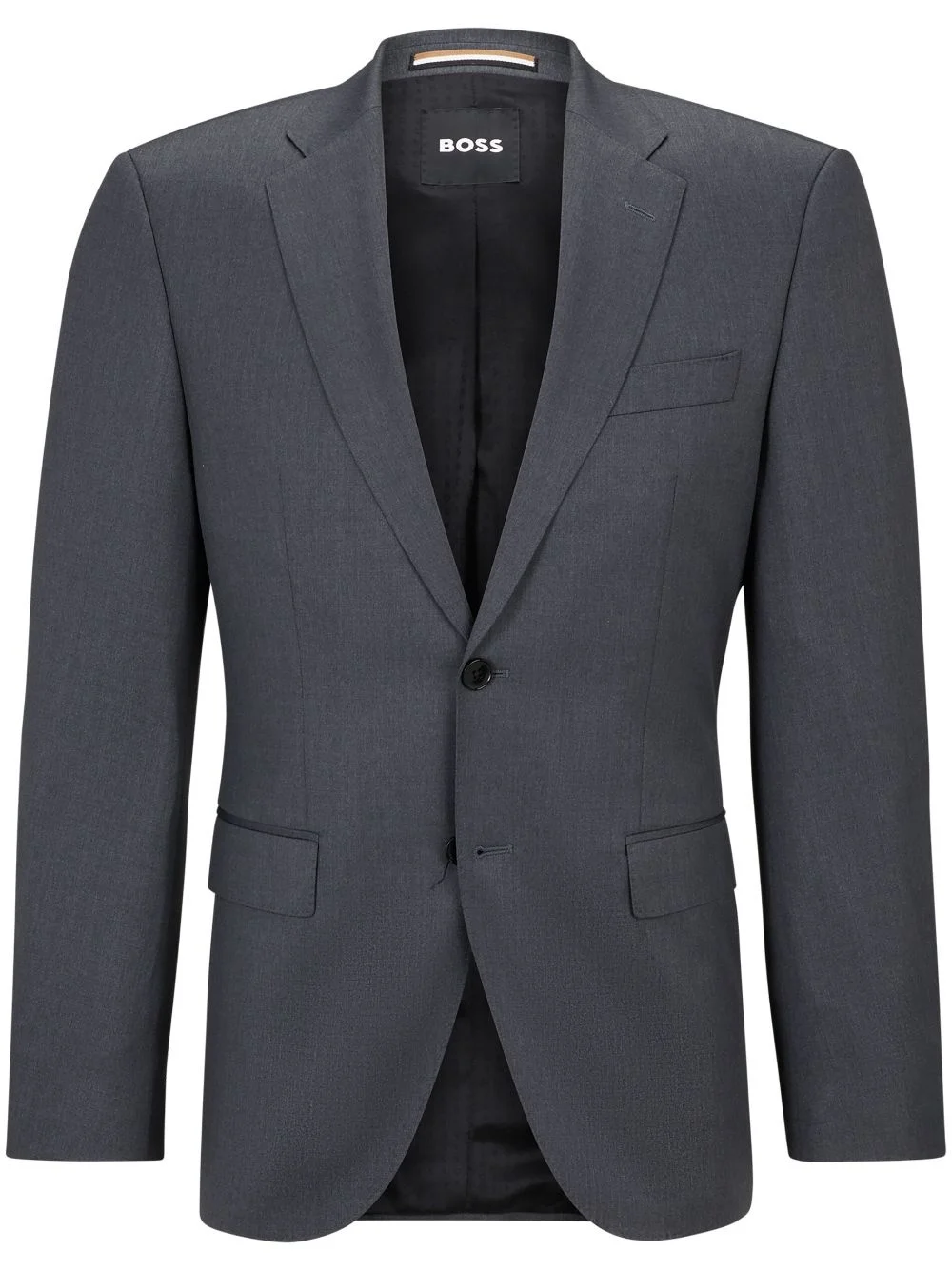 single-breasted fitted blazer - 1