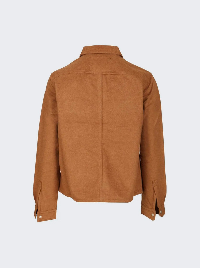Rick Owens DRKSHDW Cropped Outershirt Rust outlook