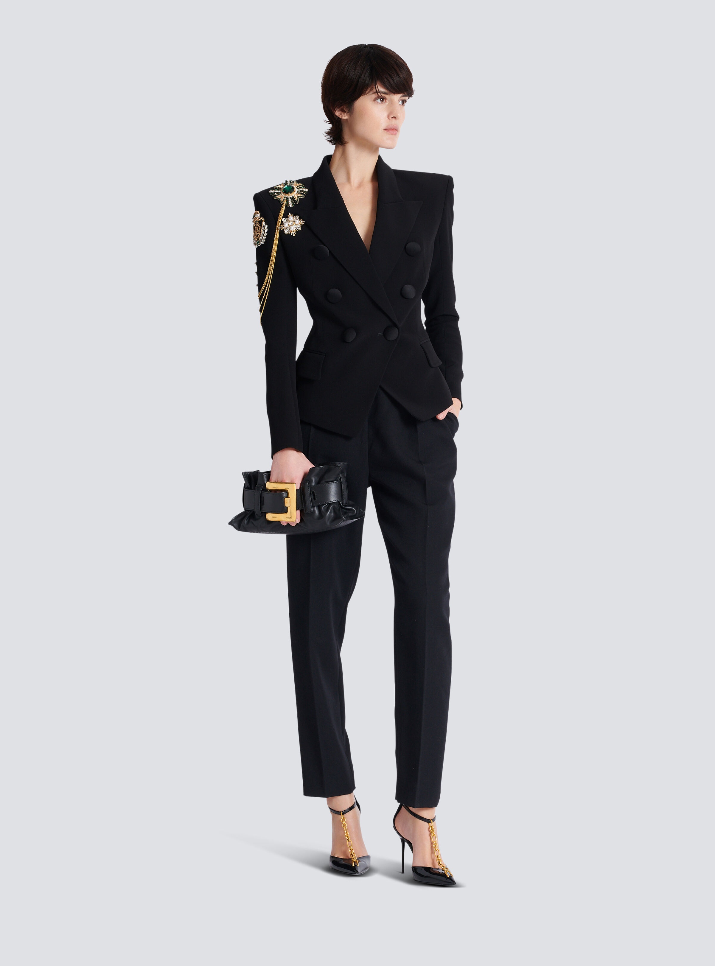 Small Anthem Shoulder bag in calfskin - 2