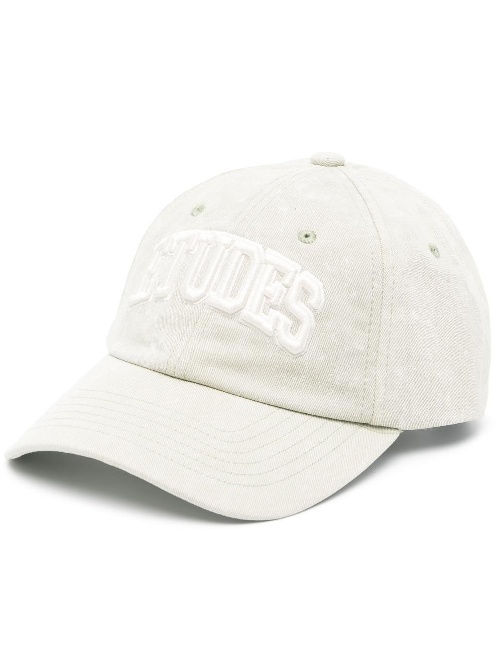 faded-effect cotton cap - 1