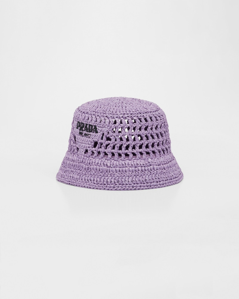 Raffia bucket hat 1