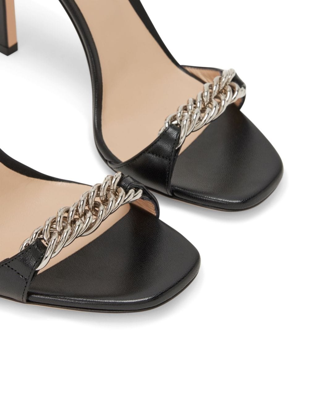 Zenith 105mm leather sandals - 4