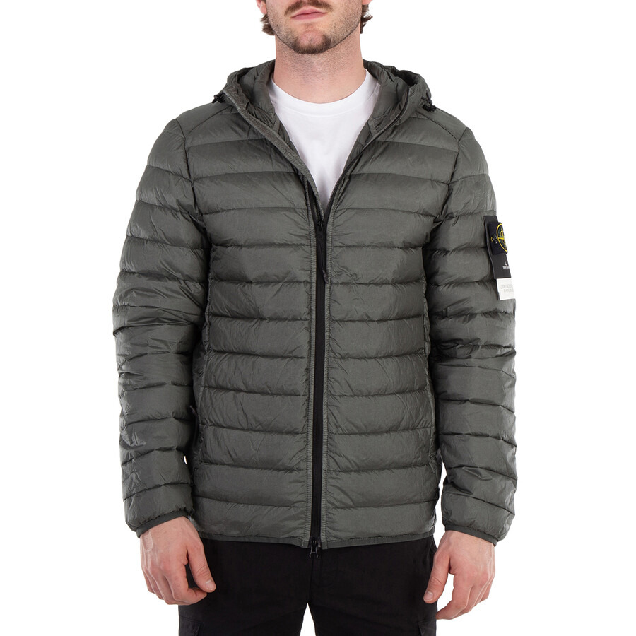 Stone Island Lightweight Hooded Down Jacket - 1