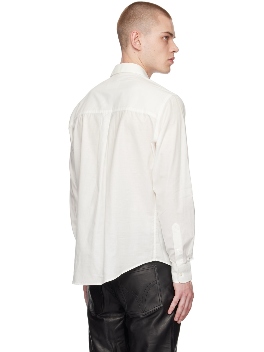 White Button Shirt - 3