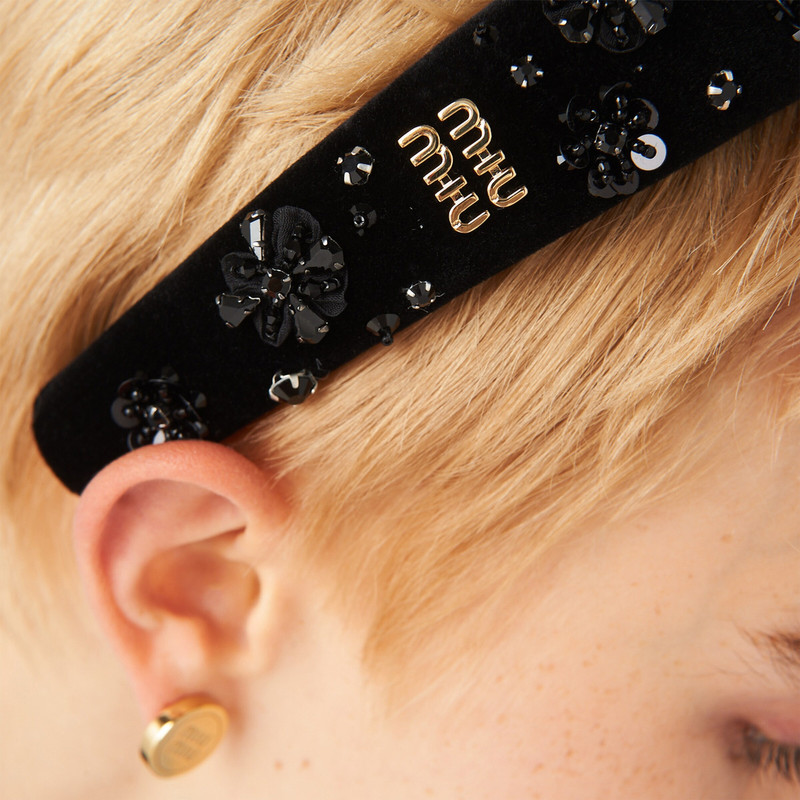 Velvet headband 3