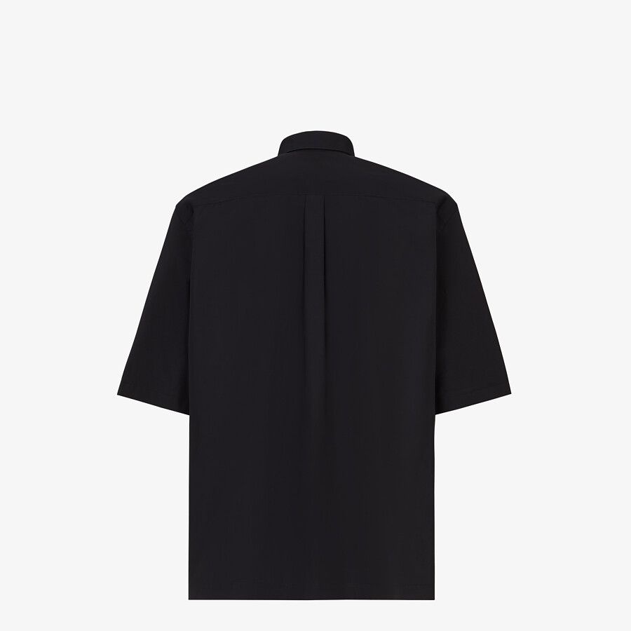 Black cotton shirt - 2