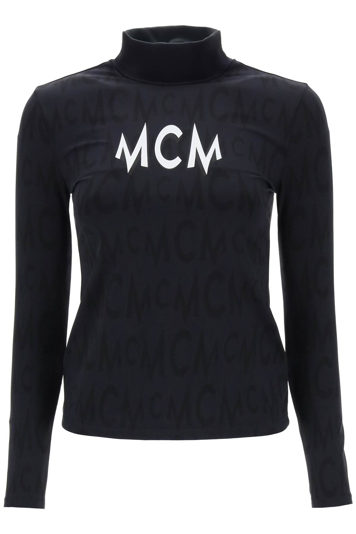 Long Sleeved Top With Logo Pattern - 1