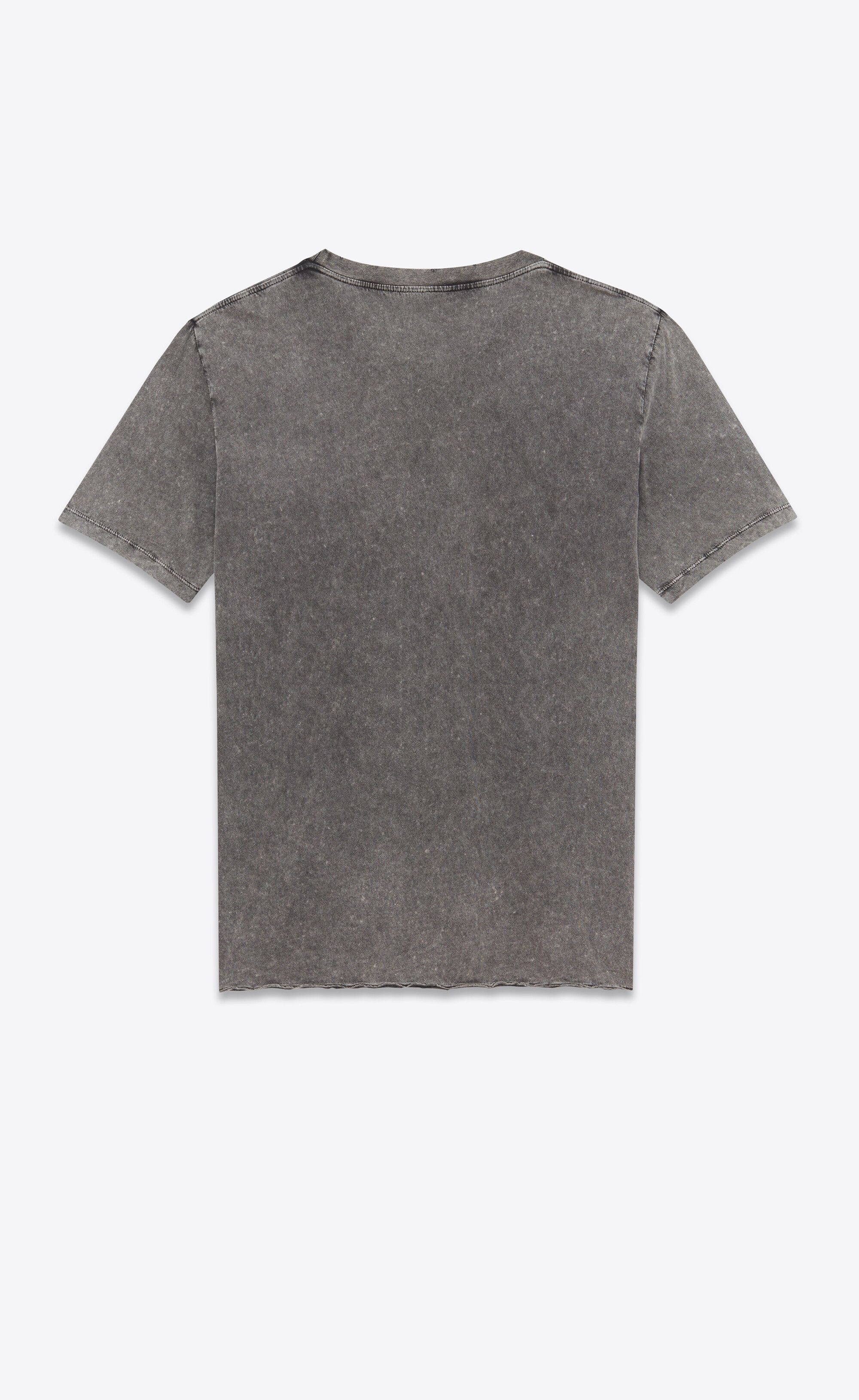 SAINT LAURENT saint laurent rive gauche destroyed t-shirt