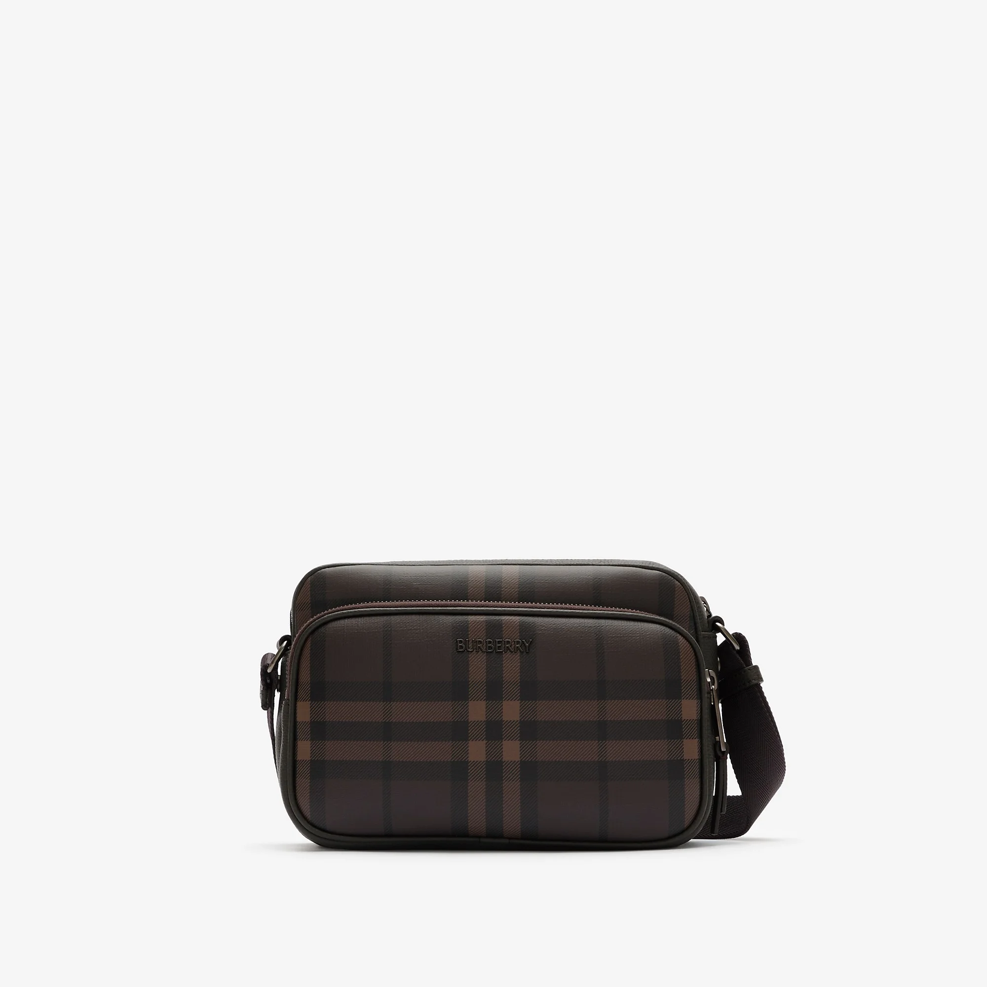 City Check Pocket Crossbody Bag - 1