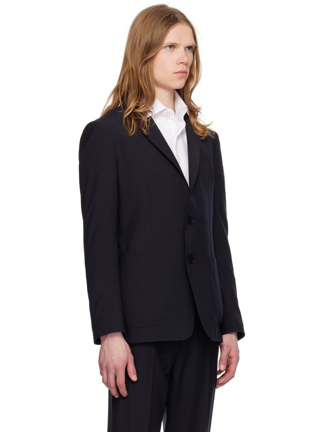 Navy Breathable Suit - 2