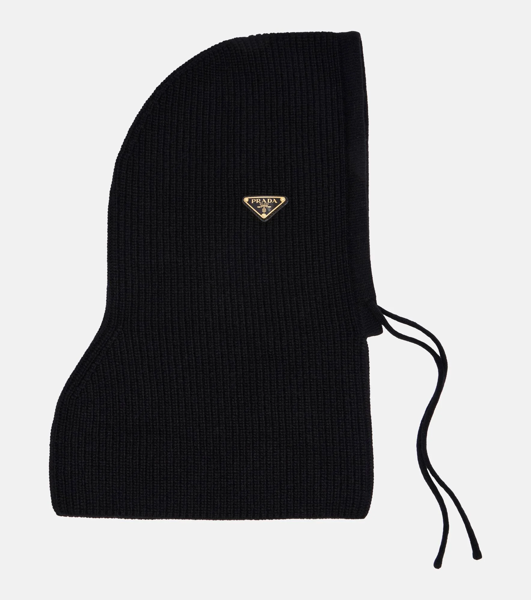Ribbed-knit wool and cashmere ski mask - 1