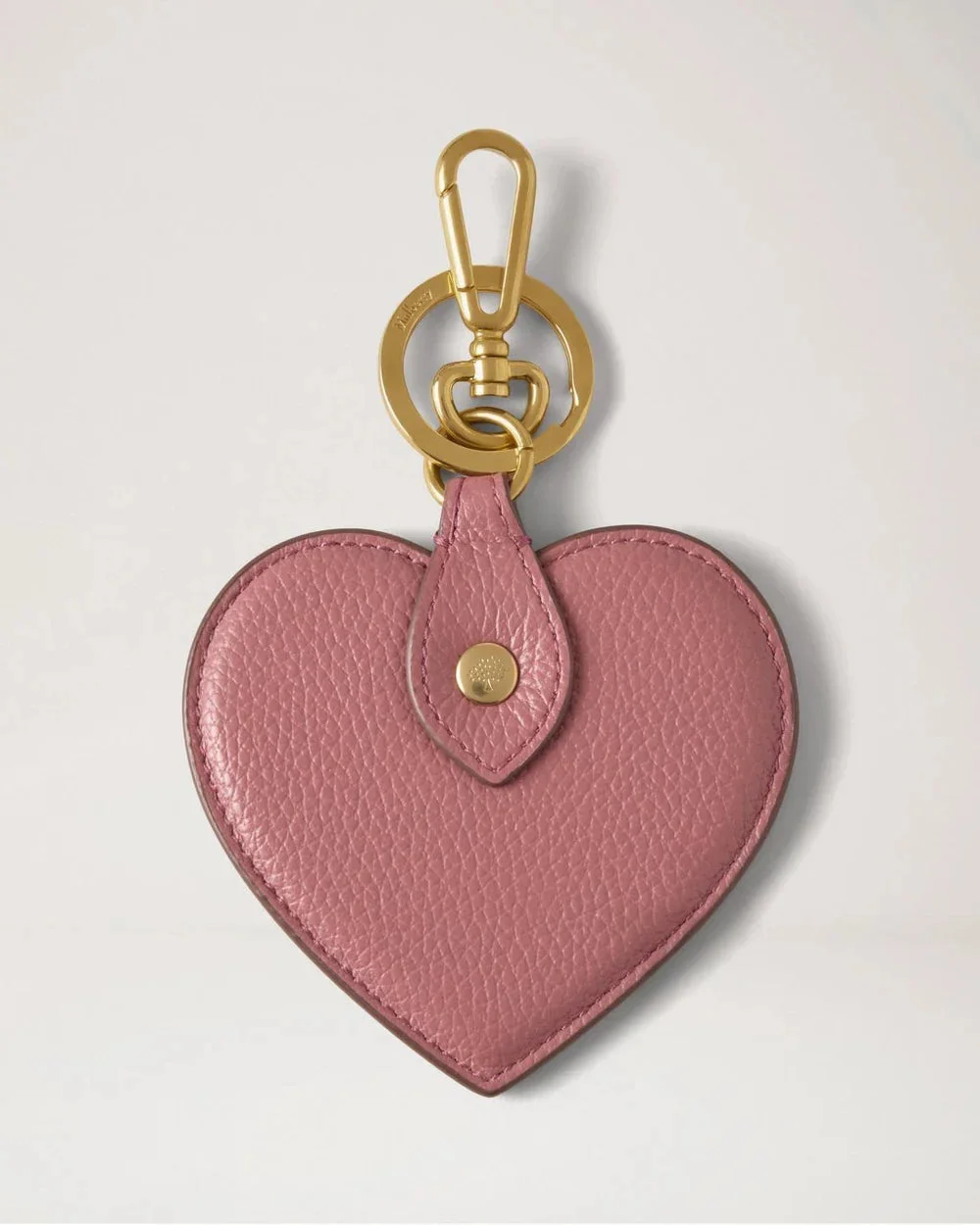 Heart Keyring Small Classic Grain - 1