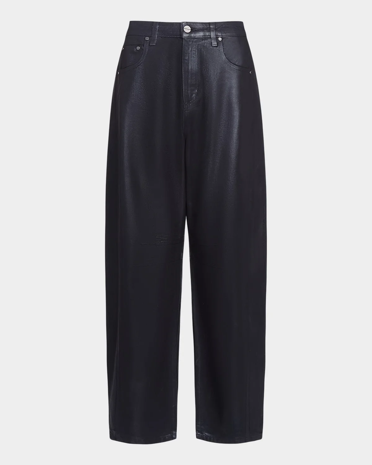 Beryl Pants in Coated Denim - 1