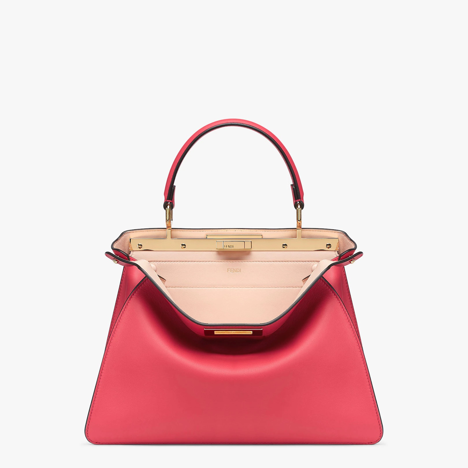Red leather bag - 1