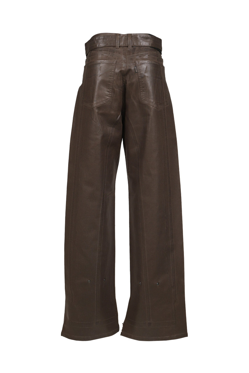 OTTOLINGER GLAZED BAGGY JEANS / BRW outlook