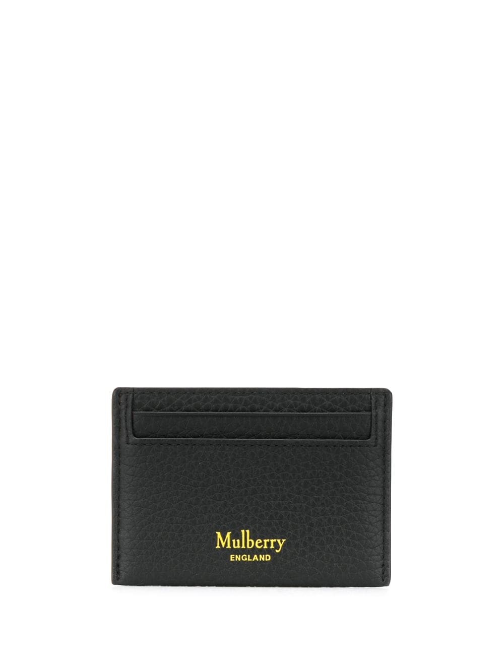 logo-print textured cardholder  - 1