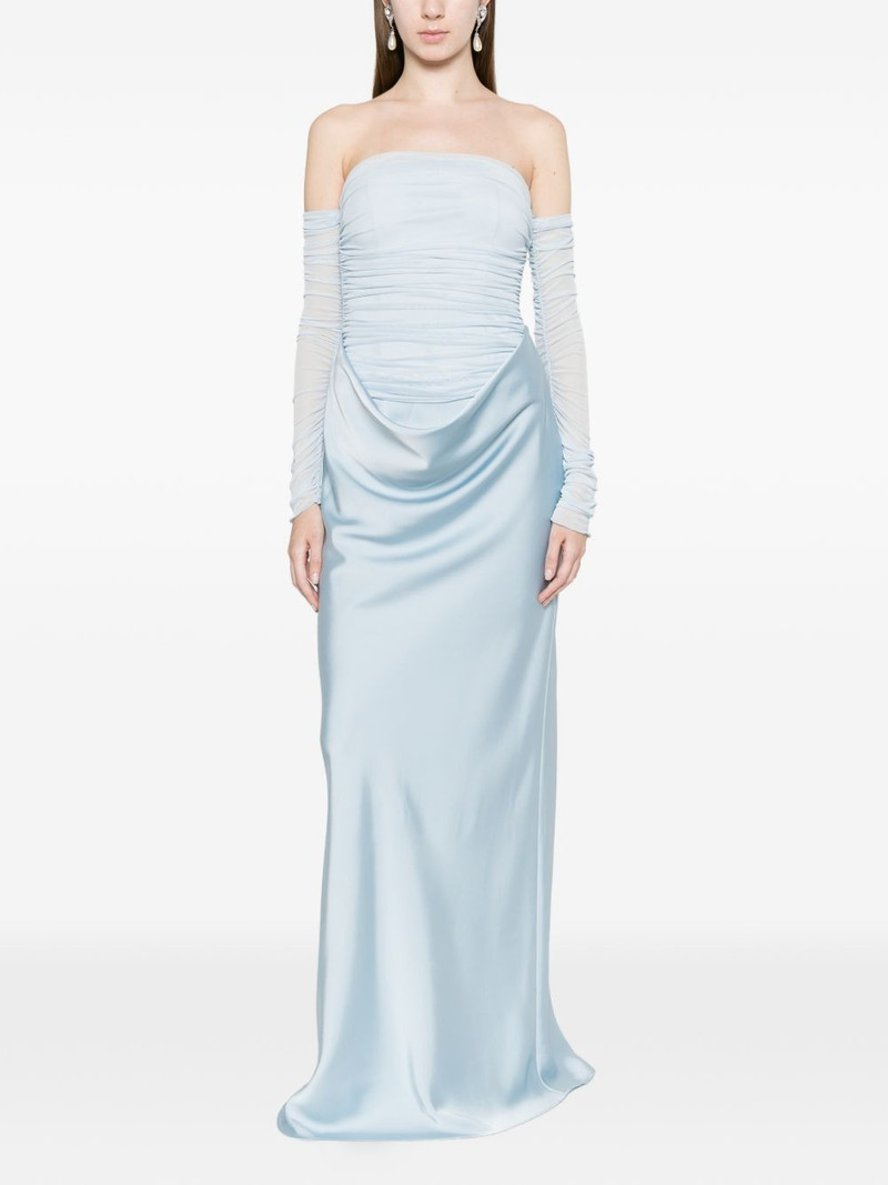ROTATE blue maxi dress outlook