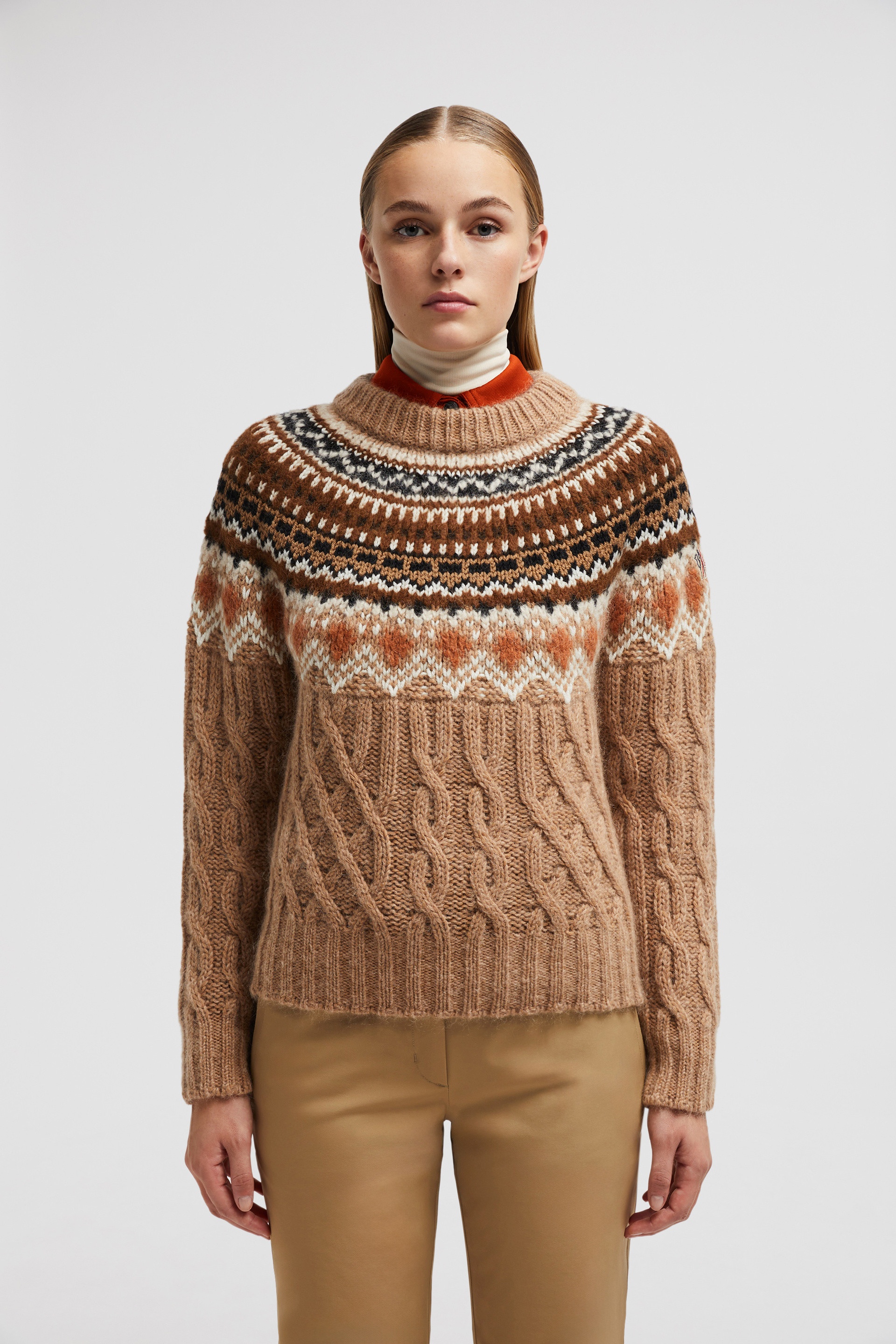 Wool, Mohair & Alpaca Sweater - 3