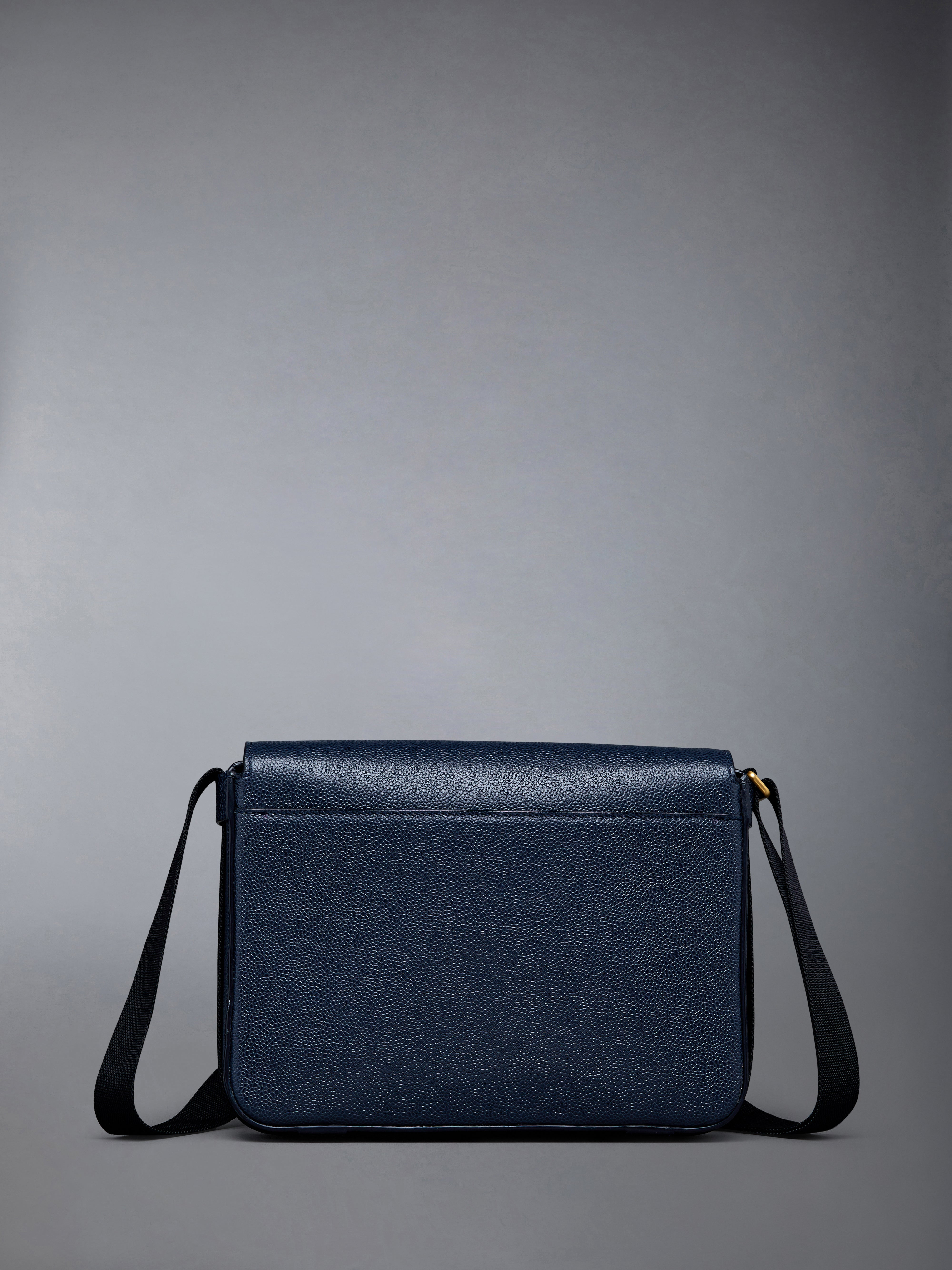 Pebble Grain Leather Reporter Bag - 3