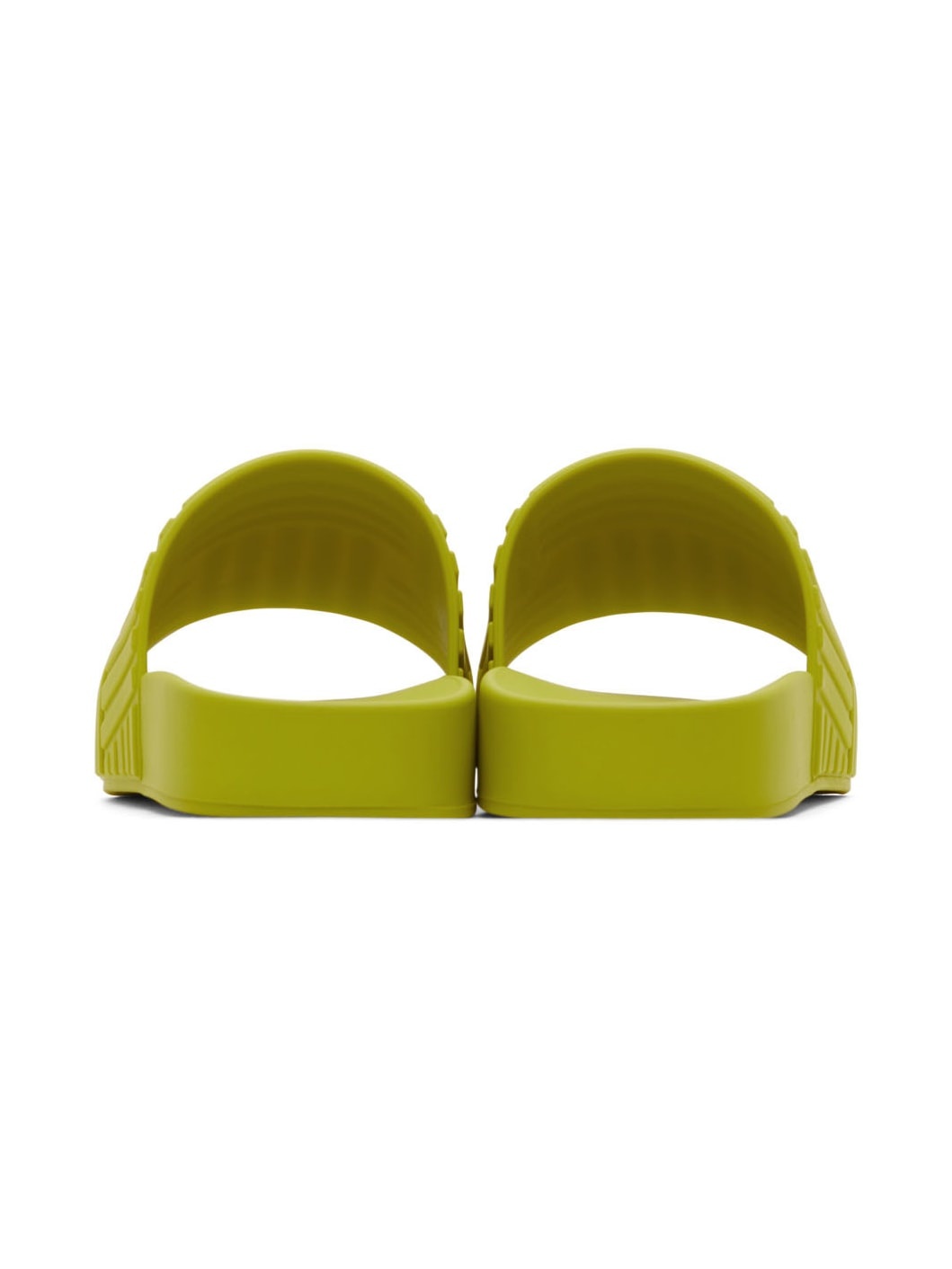 Green Rubber Carpet Slides - 2