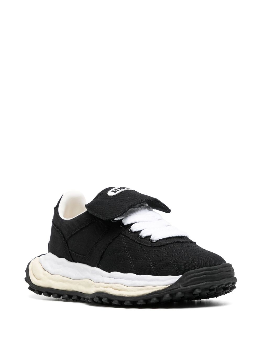 logo-patch sneakers - 2