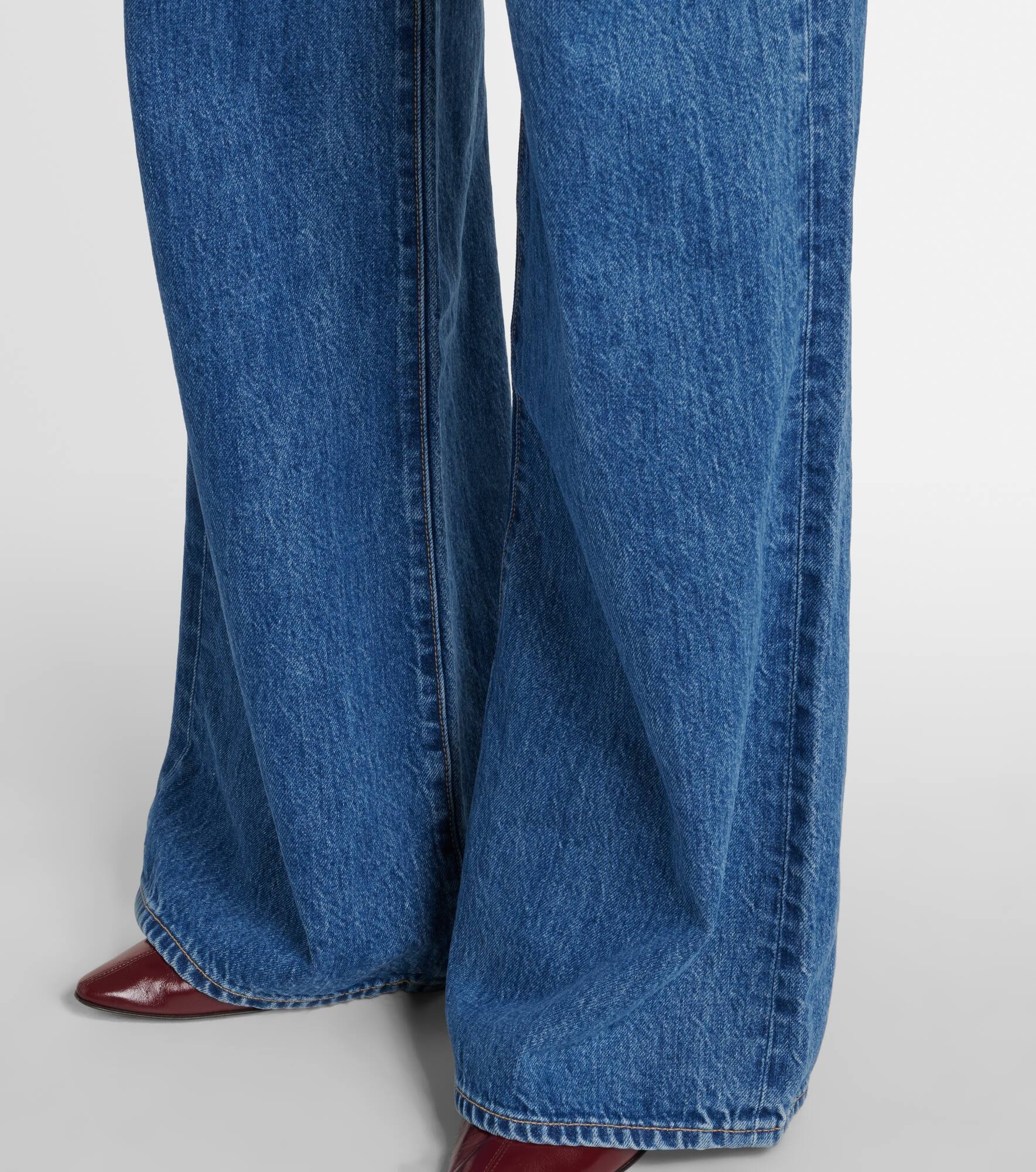 Eva high-rise wide-leg jeans - 5