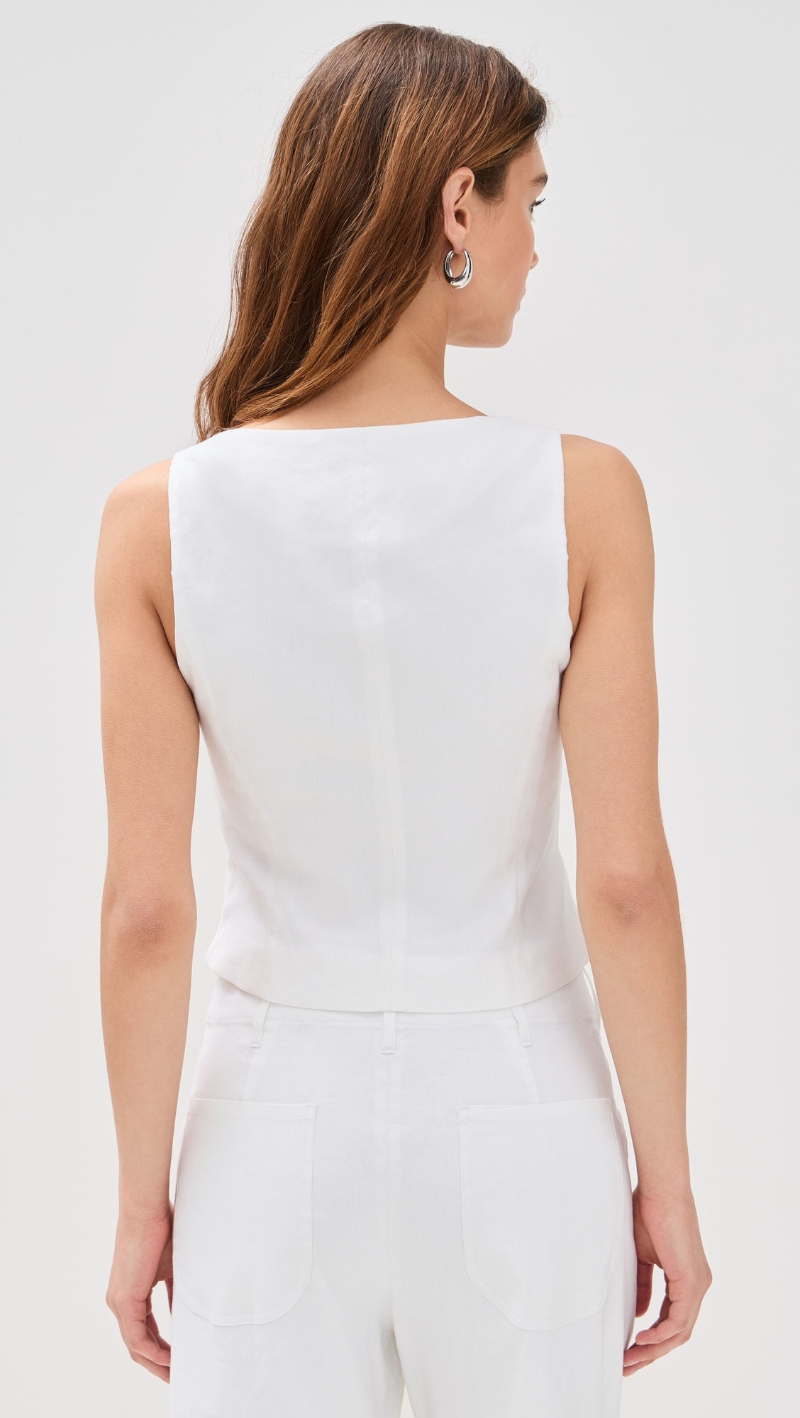 Mariana Linen Vest - 2