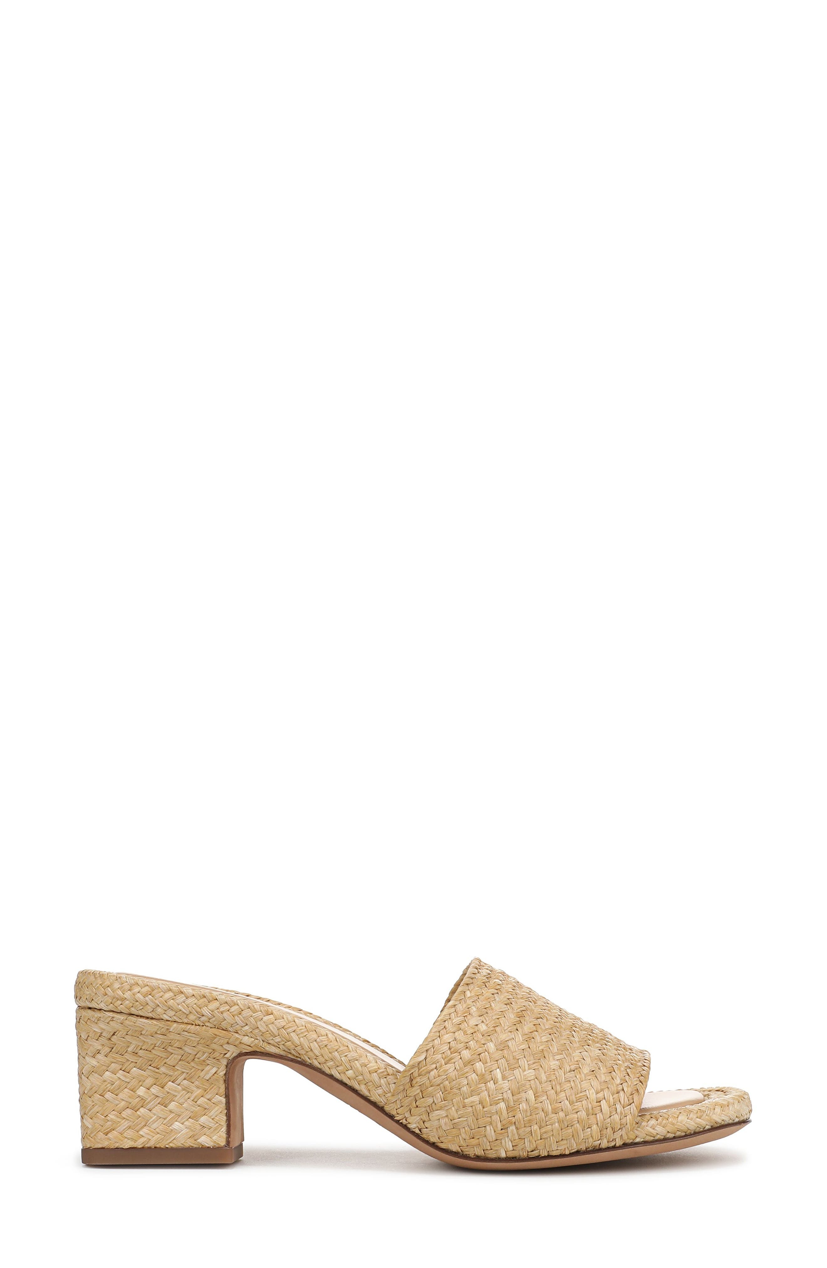 Vince Ariana Raffia Slide Sandal in Toasted Wheat at Nordstrom - 3