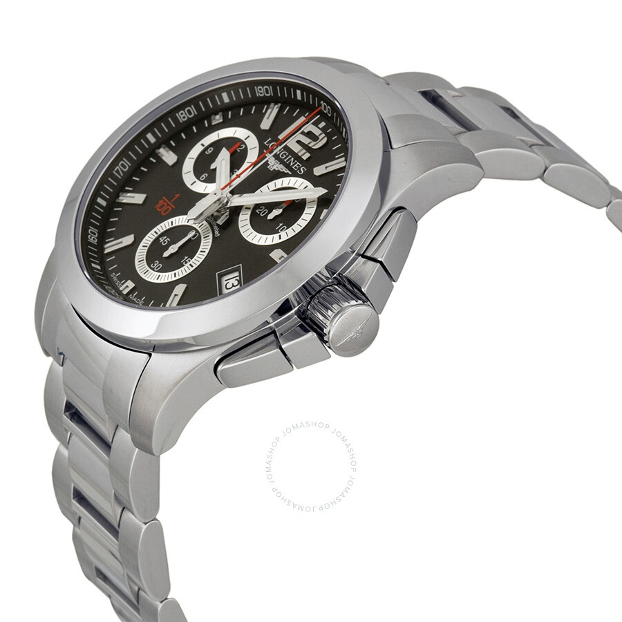 Longines Conquest Chronograph Black Dial Men's Watch L37004566 - 2