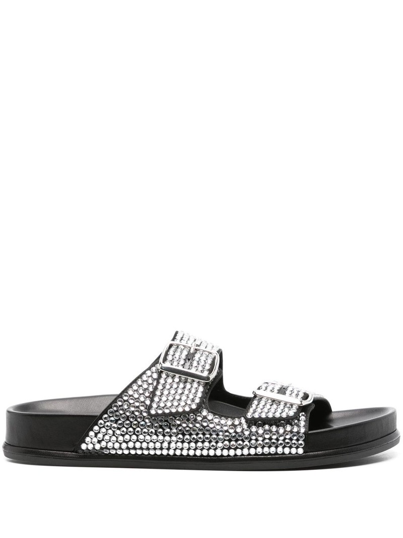 Emma crystal embellished sandals 1