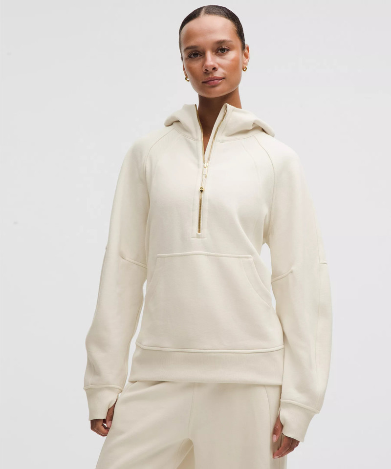 Scuba Oversized Half-Zip Hoodie *Long 1