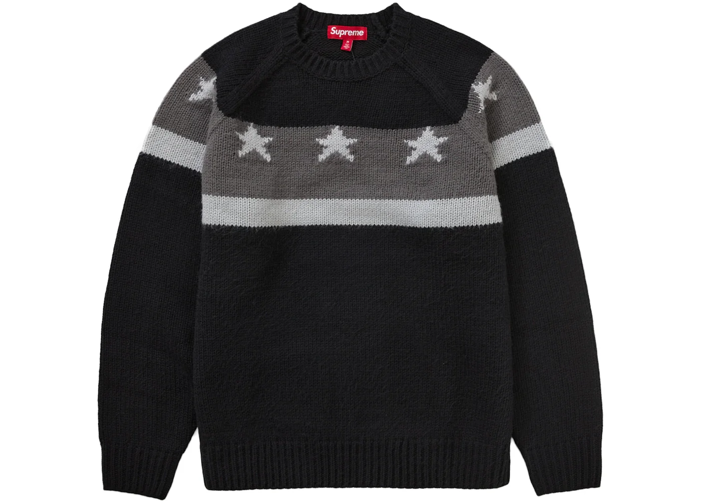 Supreme Stars Sweater Black - 1
