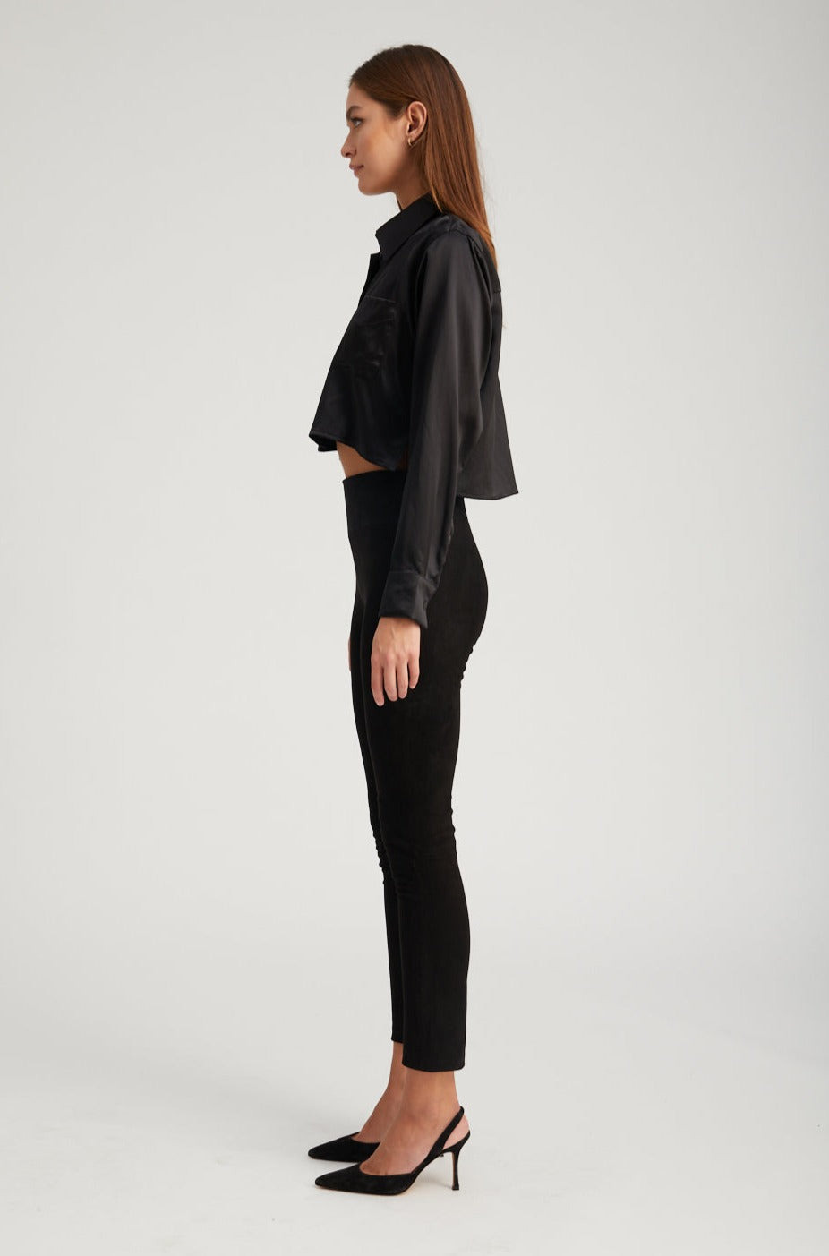 BLACK SUEDE ANKLE - 4