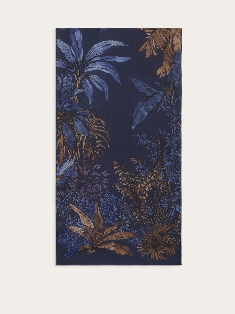 JUNGLE PRINT SCARF - 3