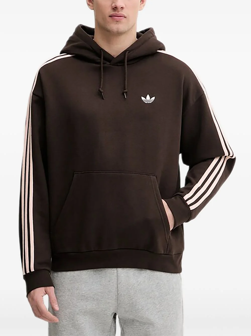 side-stripes hoodie - 1